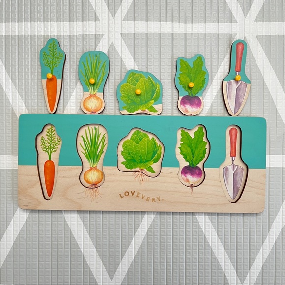 Lovevery Community Garden Puzzle - Picture 2 of 2